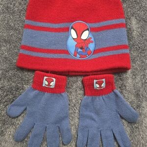 Marvel Spider-Man Red and Blue Kids Winter Set